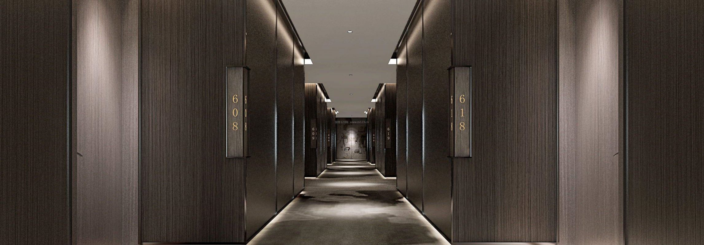 中庭、公共走道和楼梯间：让客人从细节感受酒店的品质